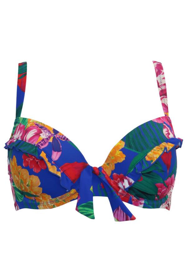 Antigua Frill Padded Underwired Bikini Top