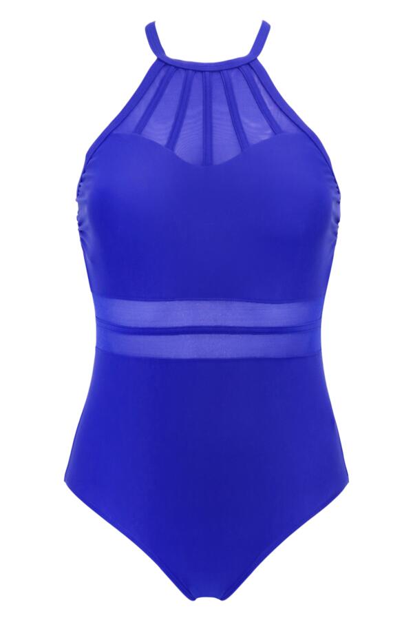 Beach Bound High Neck Swimsuit
