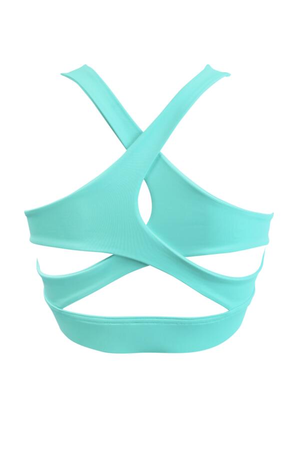 Energy Mesh Insert Yoga Crop Top