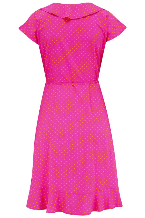 Woven Frill Wrap Dress
