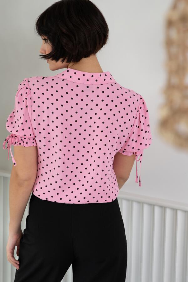 Josie Woven Viscose Short Sleeve Shirt