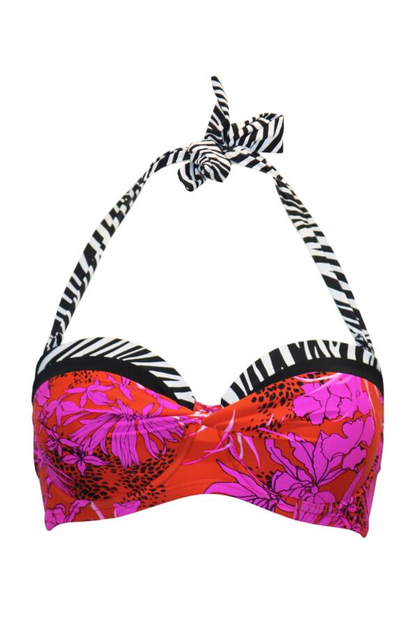 In The Mix Strapless Lightly Padded Underwired Bikini Top