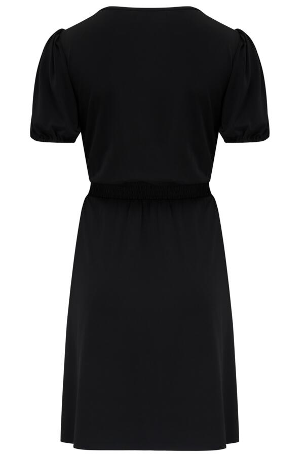 Evangeline Fuller Bust Gathered Neckline Slinky Jersey Dress