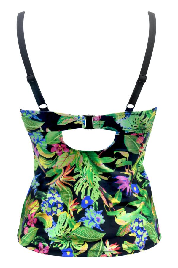 St Lucia Padded Underwired Tankini Top