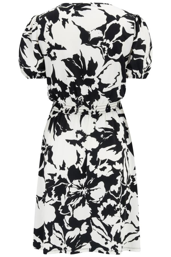 Evangeline Fuller Bust Gathered Neckline Slinky Jersey Dress