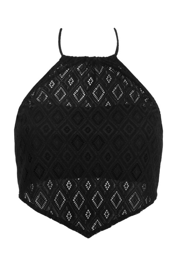 Summer Breeze Underwired Halter Scarf Bikini Top