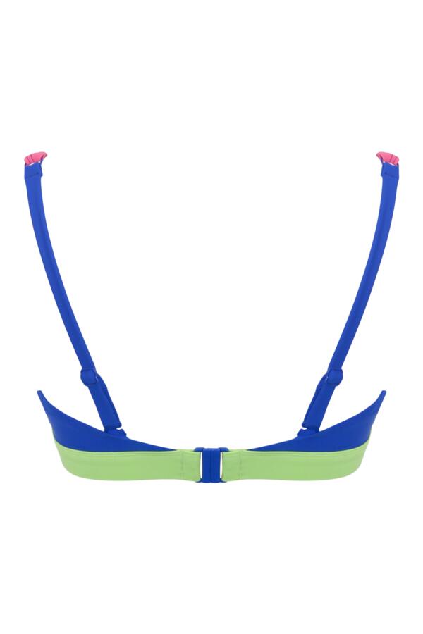 Palm Springs Colour Block Non-Wired Bikini Top