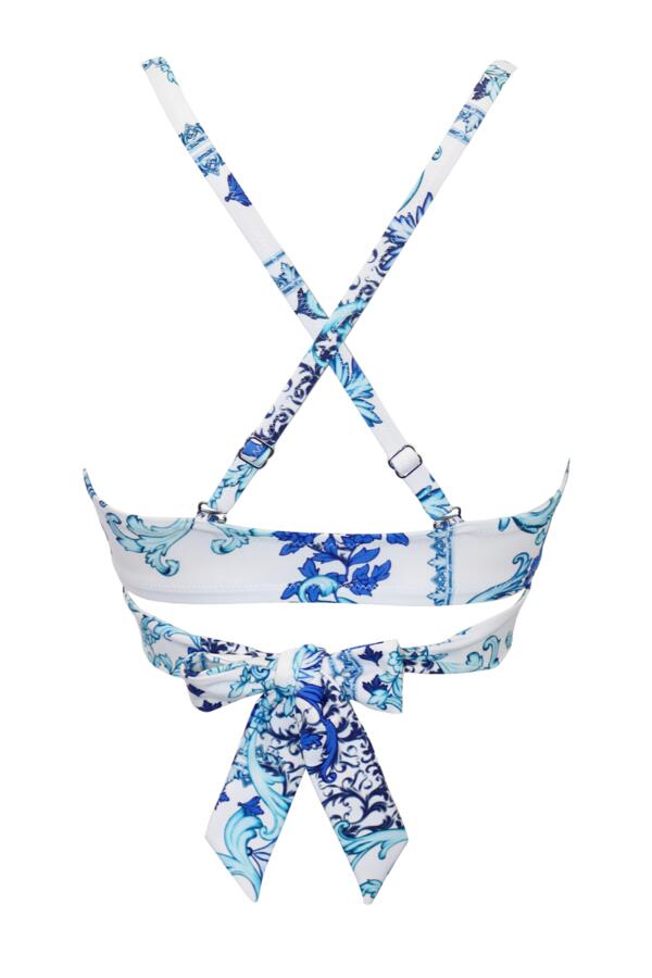 Amalfi Front Fastening Wrap Around Padded Underwired Bikini Top