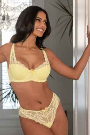Flora Brazilian Brief - Yellow