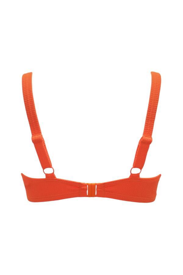 Cali Ribbed Texture Hidden Underwired Bikini Top