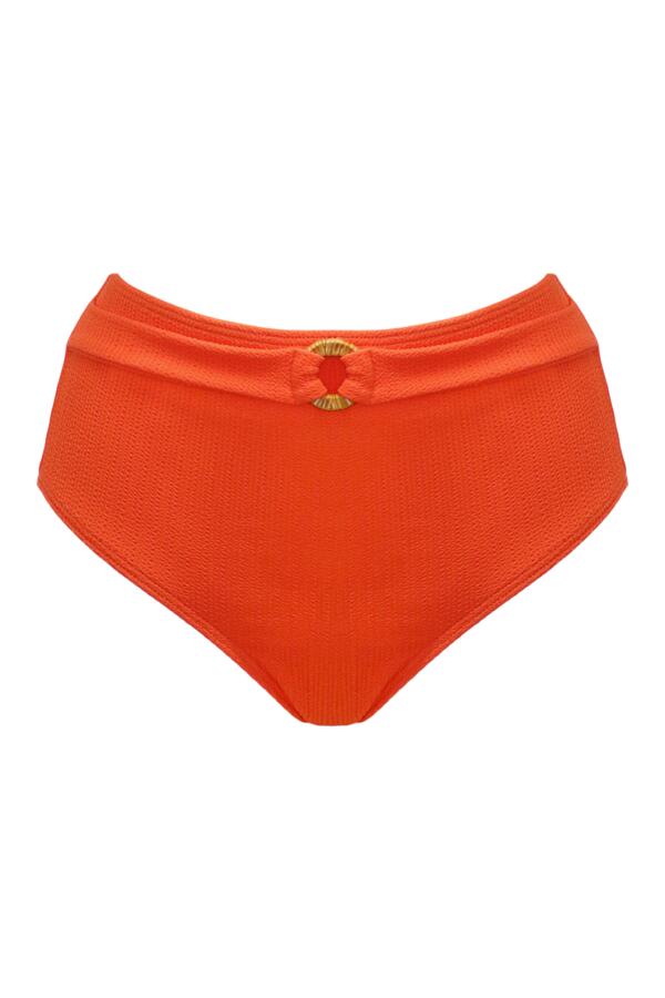 Cali Ribbed Texture High-Waist Belted Control Brief