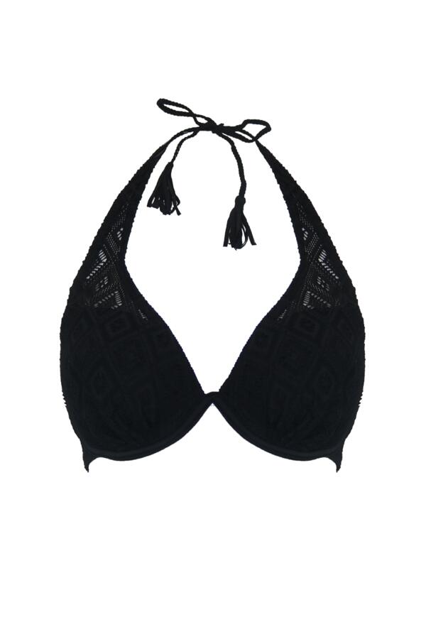 Summer Breeze Underwired Lightly Padded Halter Bikini Top