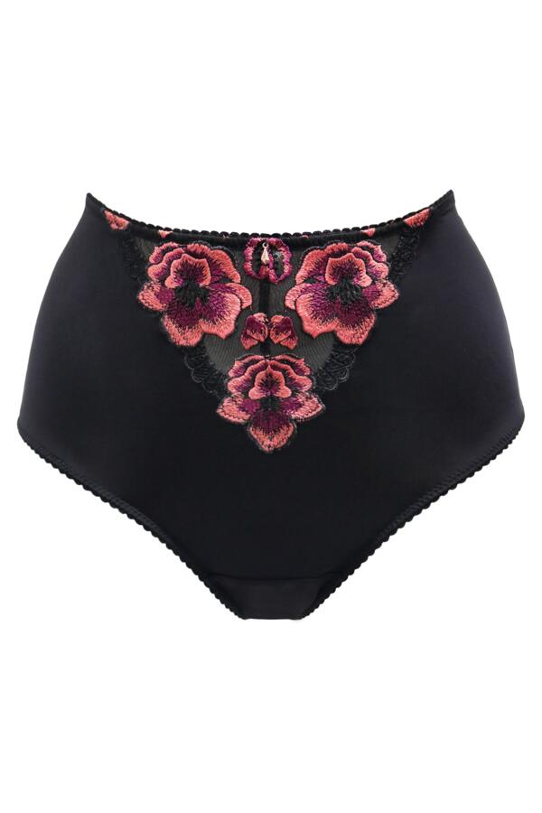 Soiree Embroidery High-Waist Deep Brief