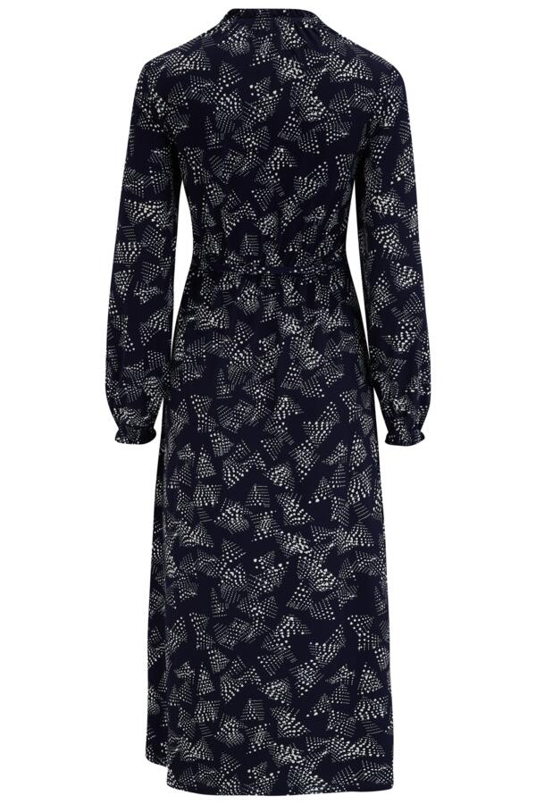 Bridget Fuller Bust Slinky Stretch Long Sleeve Midi Dress