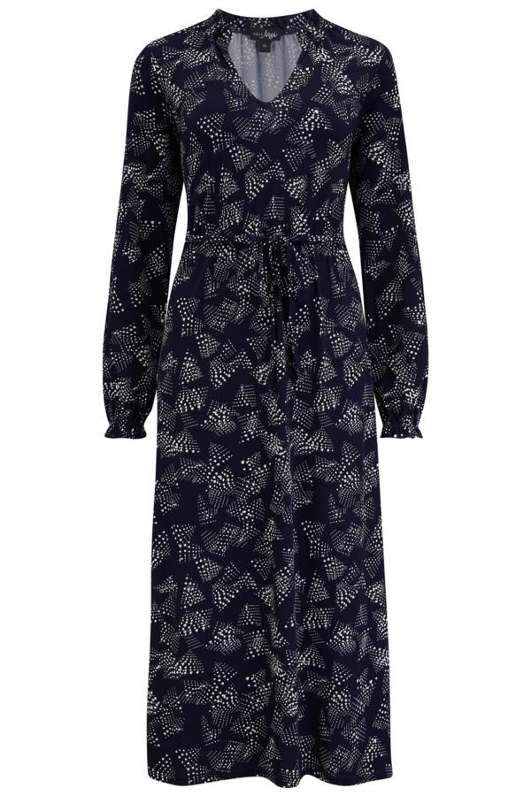Bridget Fuller Bust Slinky Stretch Long Sleeve Midi Dress