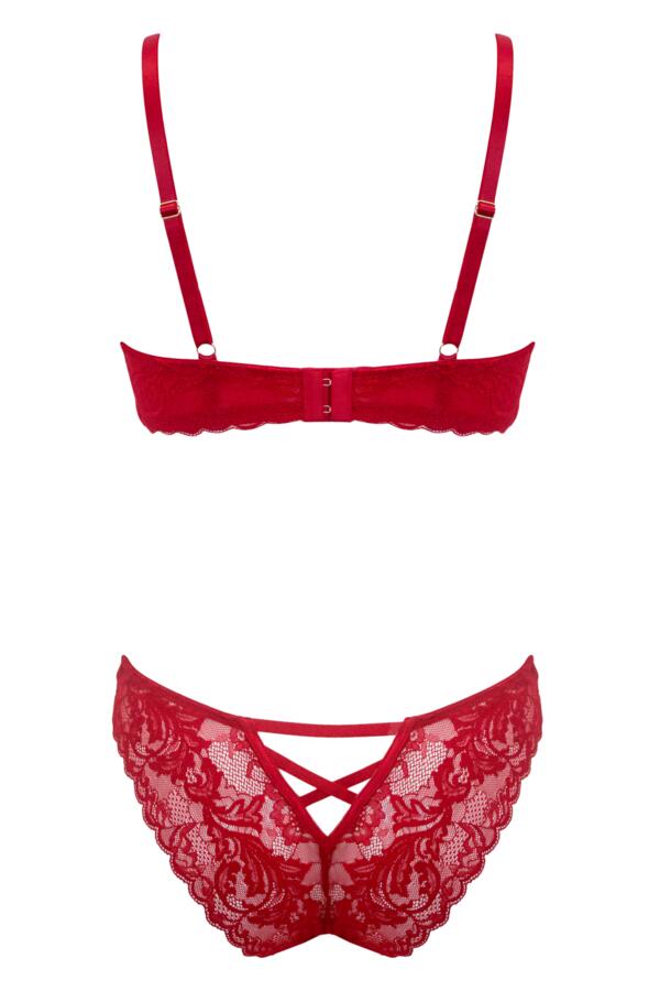 For Your Eyes Only Underwired Crotchless Body