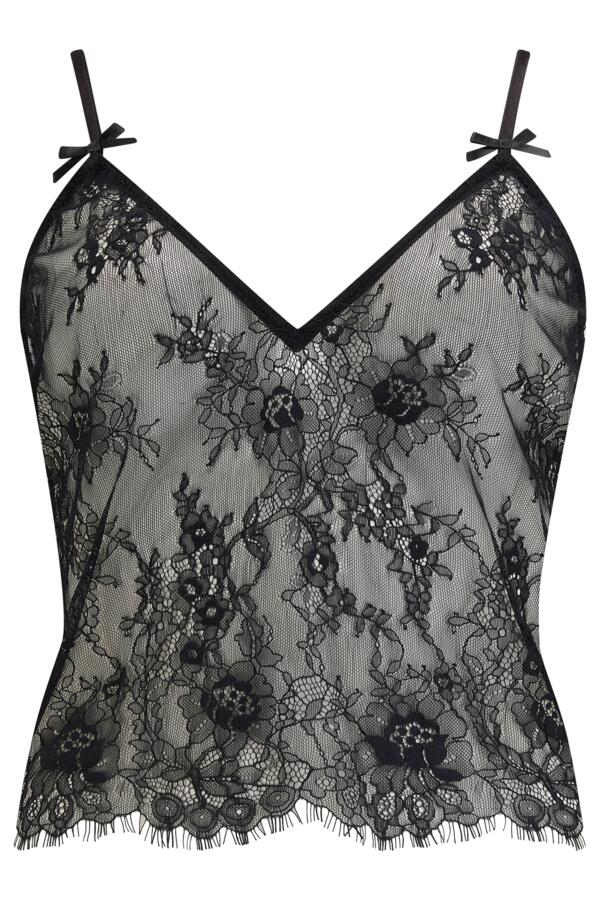 For Your Eyes Only Lace Cami and Short Set