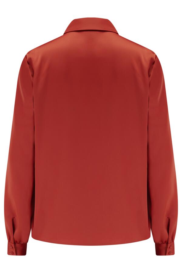 Millie Fuller Bust Satin Woven Shirt