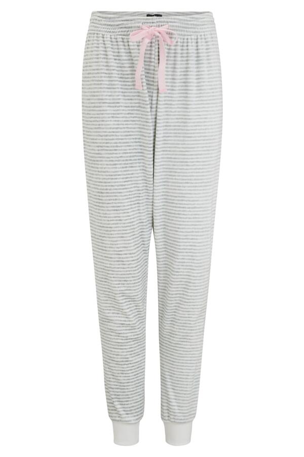 Cosy Fleece Sweatshirt and Jogger Pyjama Set
