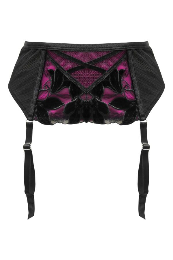 Icon Velvet Deep Suspender