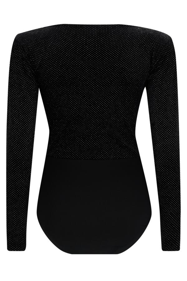 Britney Glitter Stretch Velvet Body