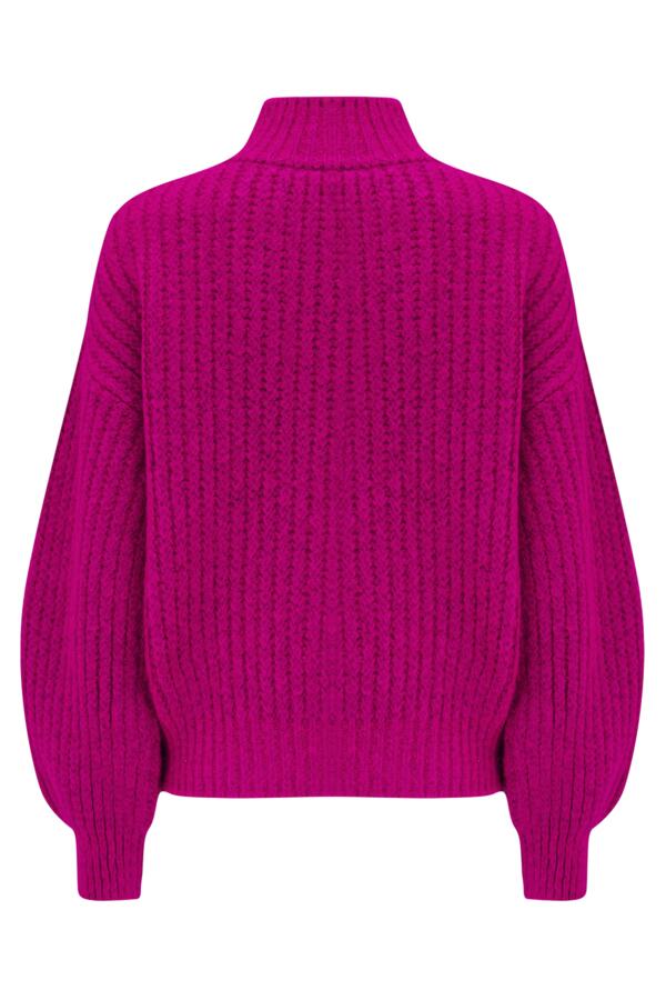 Hayley Chunky Knit High Neck Jumper