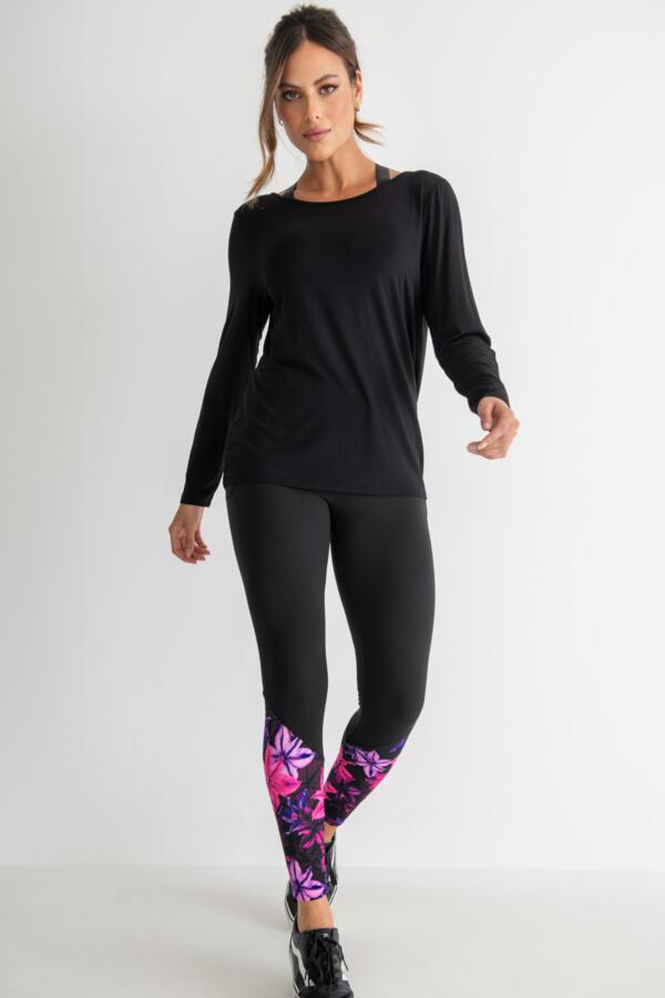 Cross Back Jersey Yoga Top