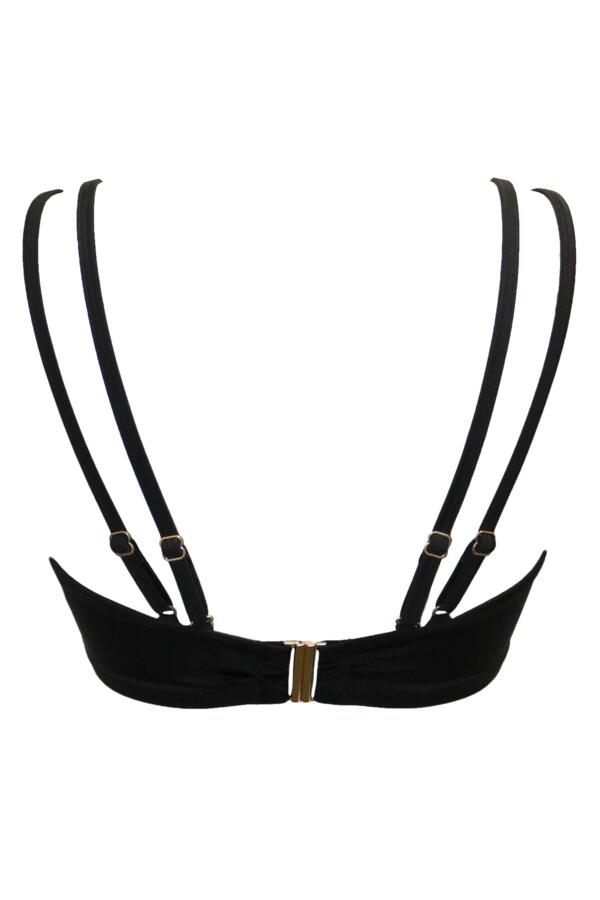 Sydney Double Strap Underwired Longline Bikini Top