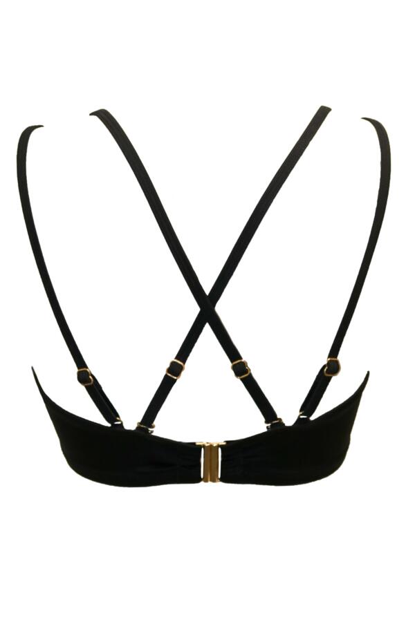 Sydney Double Strap Underwired Longline Bikini Top