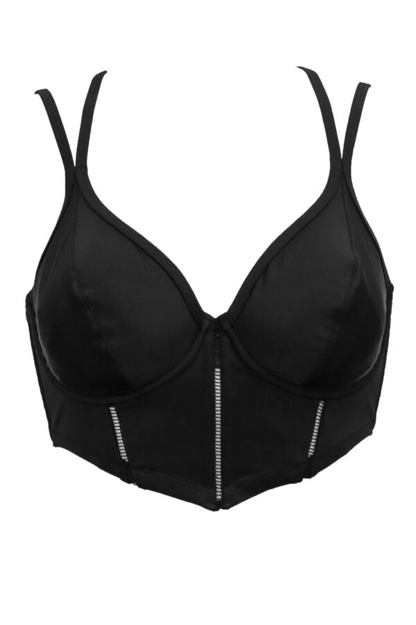 Sydney Double Strap Underwired Longline Bikini Top