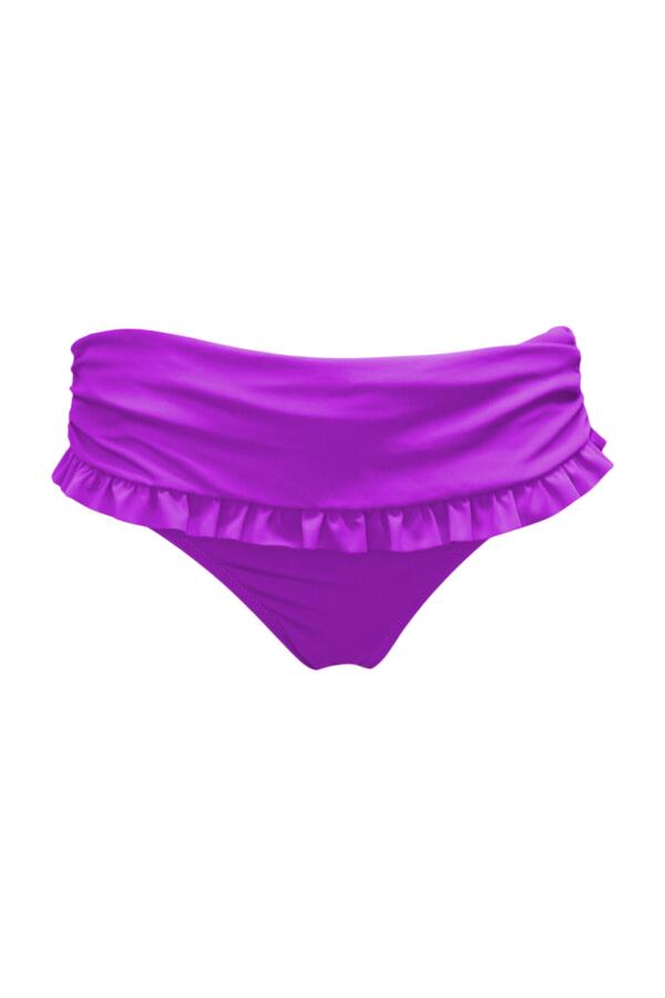 Ocean Breeze Frill Fold Over Bikini Brief