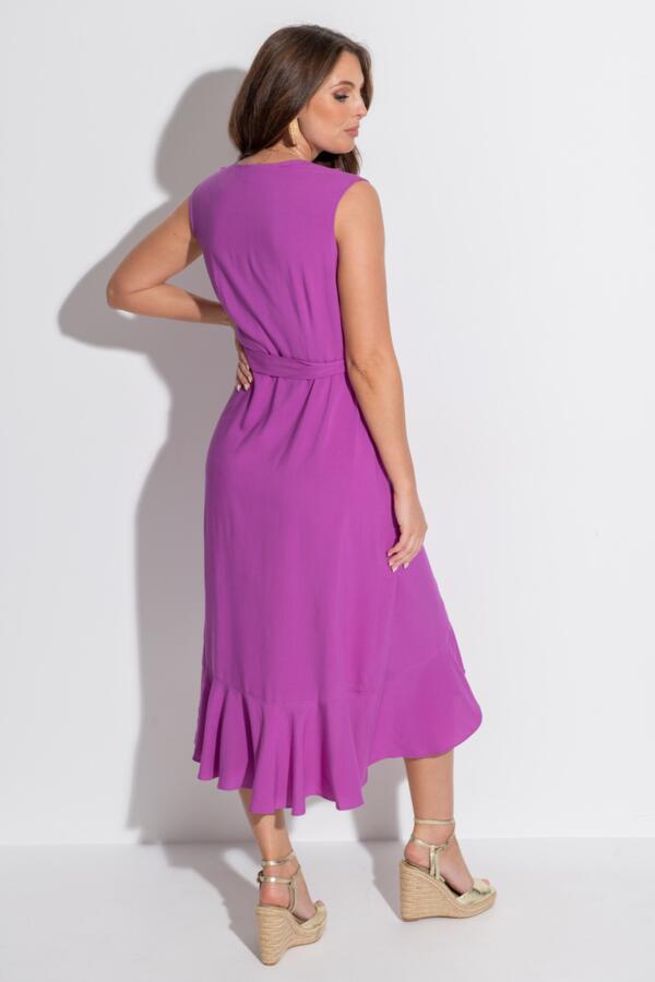 Midaxi Wrap Beach Dress