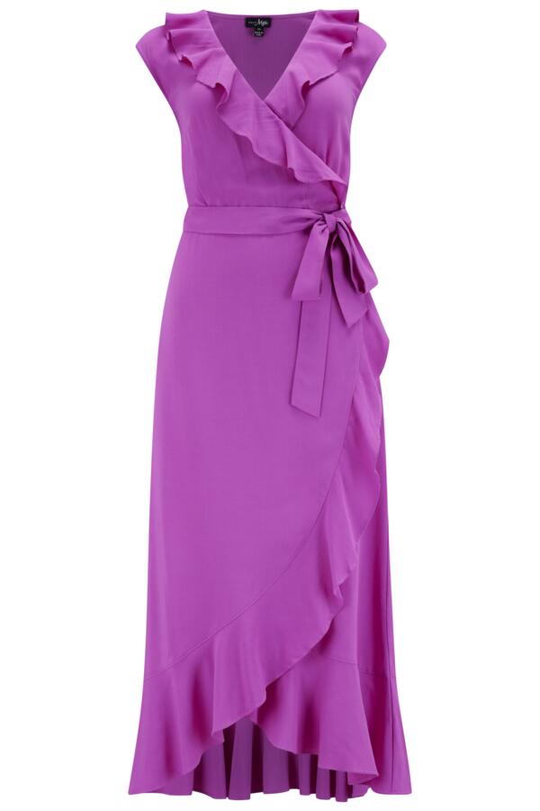 Midaxi Wrap Beach Dress