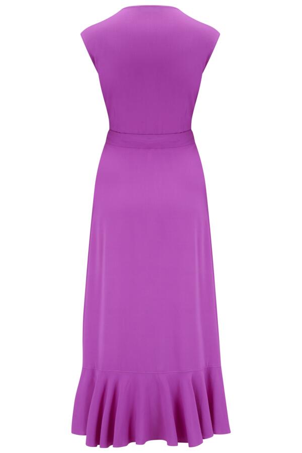 Midaxi Wrap Beach Dress