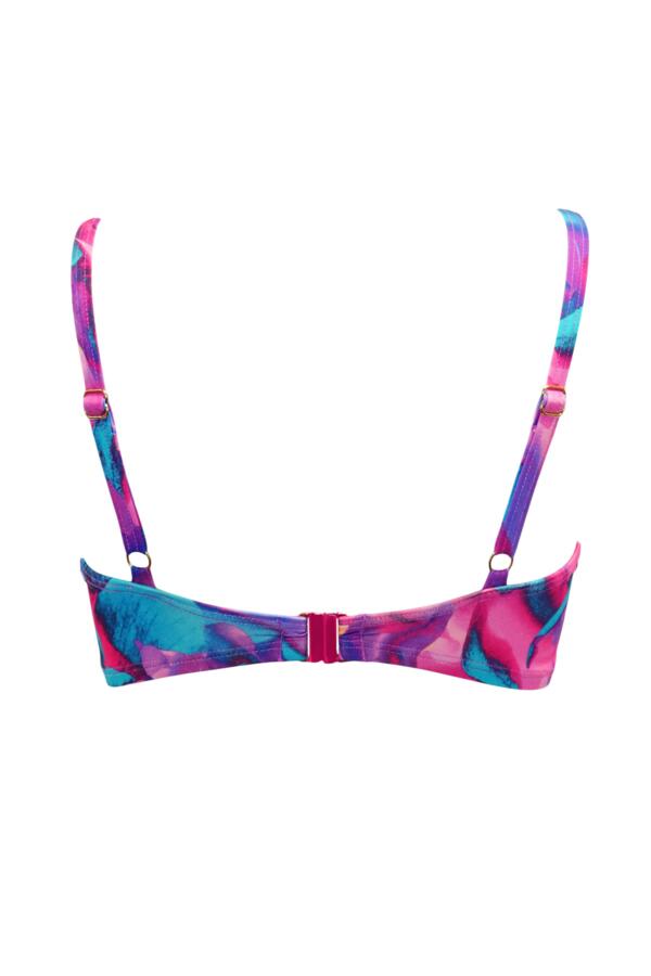 Cabana Underwired Longline Ruched Bikini Top