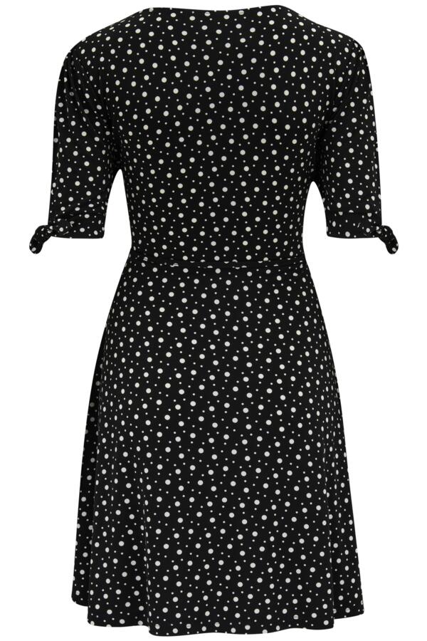 Bella Fuller Bust Slinky Stretch Tie Sleeve Tea Dress
