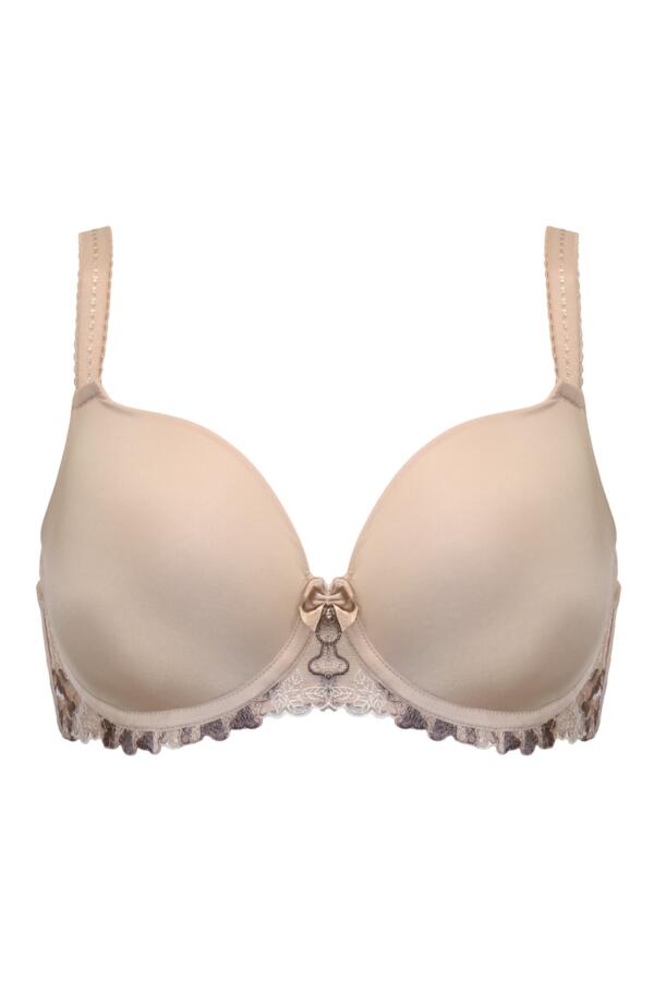 Sofia Embroidered Full Coverage Lightly Padded T-Shirt Bra