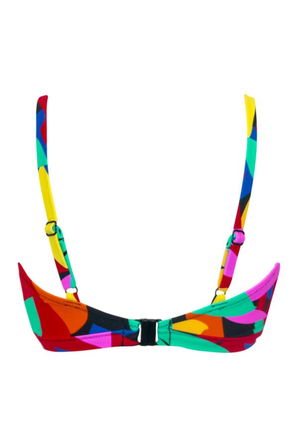 Maya Bay Padded Underwired Tie Bikini Top
