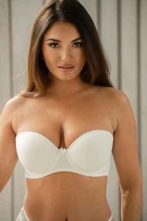 Definitions Lightly Padded Multiway Strapless Bra - Ivory