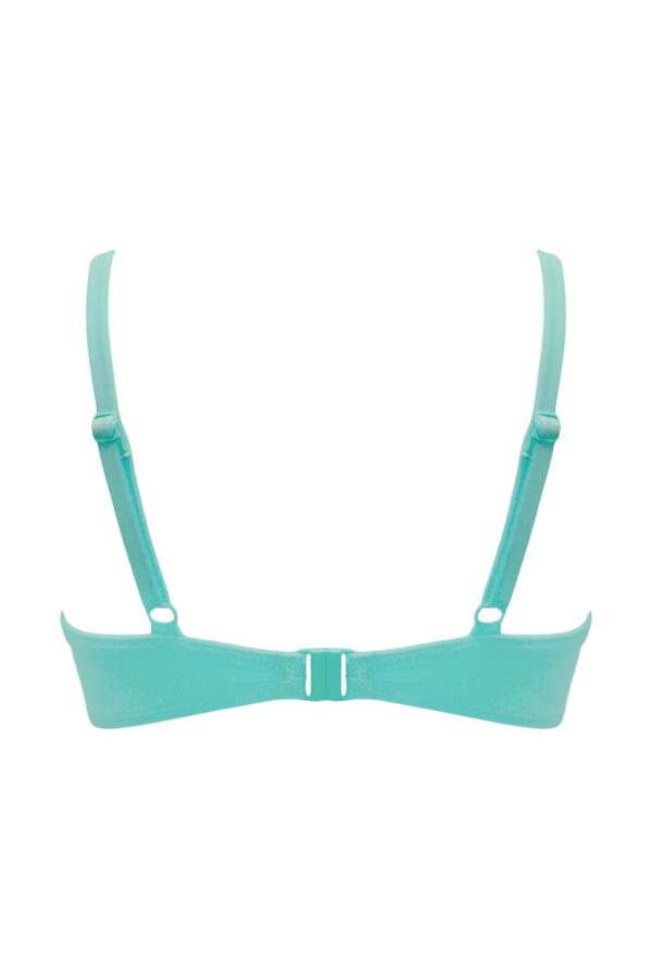 Bermuda Underwired Padded Frill Bikini Top