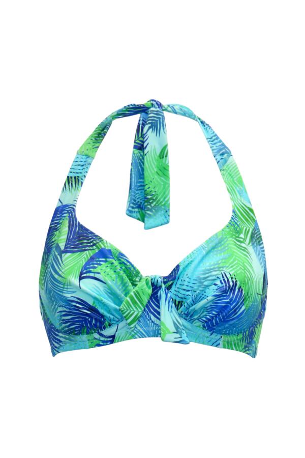 Aruba Non-Padded Underwired Halter Bikini Top