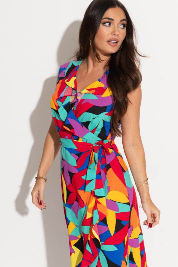 Midaxi Wrap Beach Dress