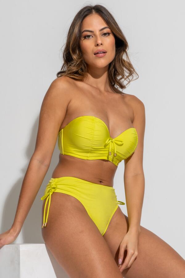 Santa Cruz Strapless Lightly Padded Underwired Bikini Top