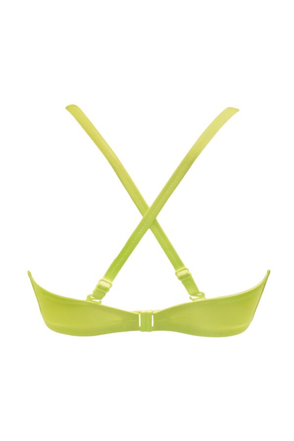 Santa Cruz Strapless Lightly Padded Underwired Bikini Top