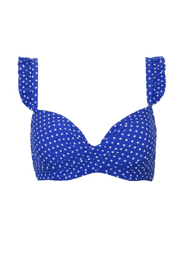 Sicily Lightly Padded Underwired Twist Front Bikini Top