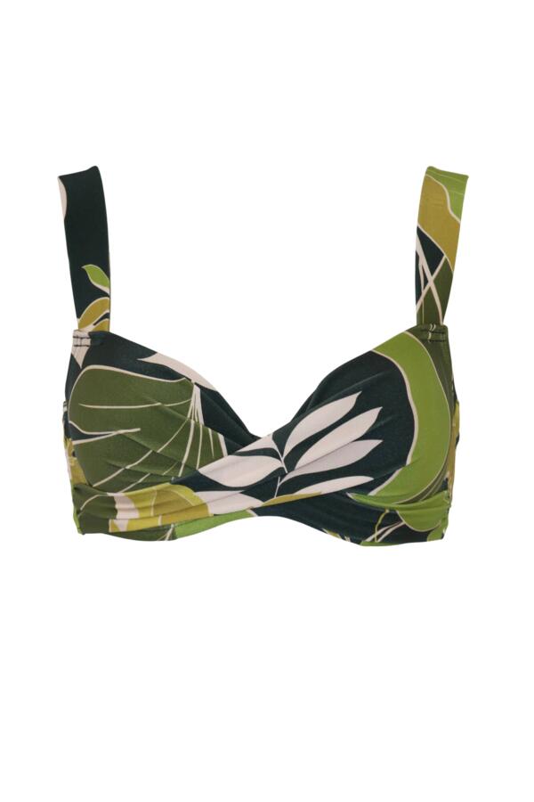 Dolce Vita Lightly Padded Twist Front Bikini Top