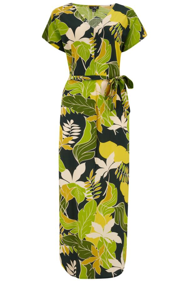 Belted Beach Kaftan Dress