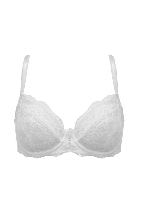 Fleur Non-Padded Underwired Balconette Bra B-J