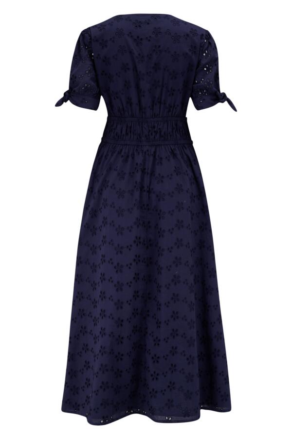 Amanda Cotton Broderie Tiered Midaxi Dress
