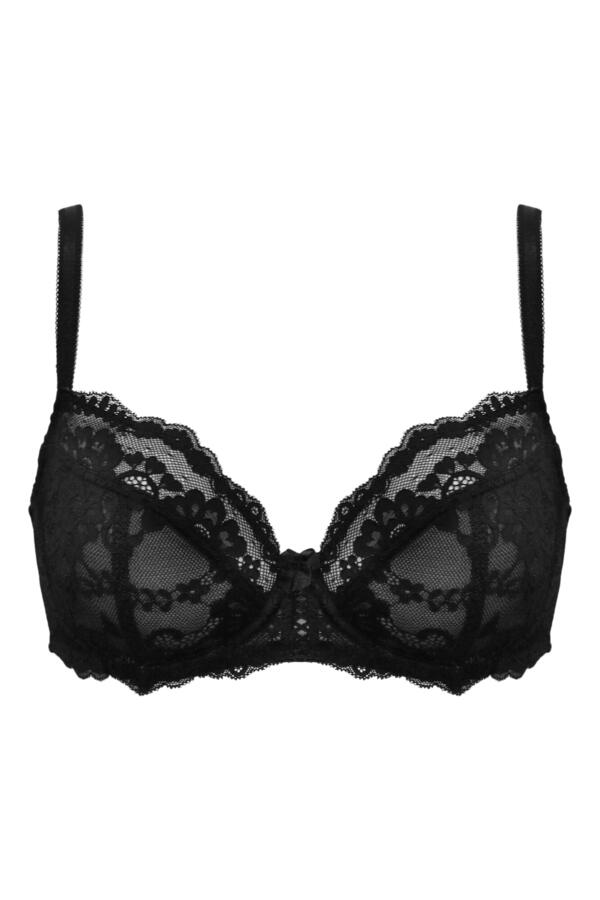 Fleur Non-Padded Underwired Balconette Bra B-J